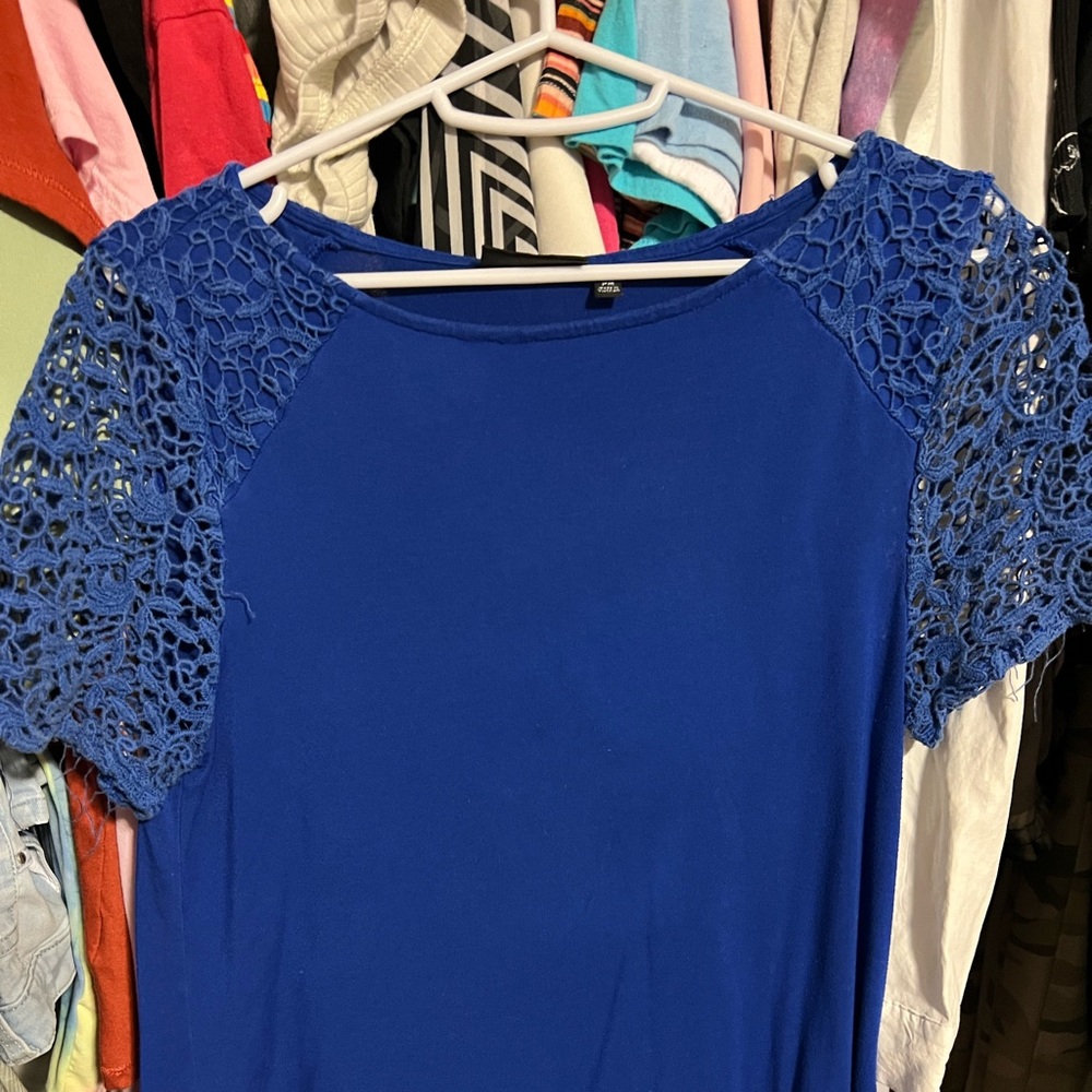 Blue shirt